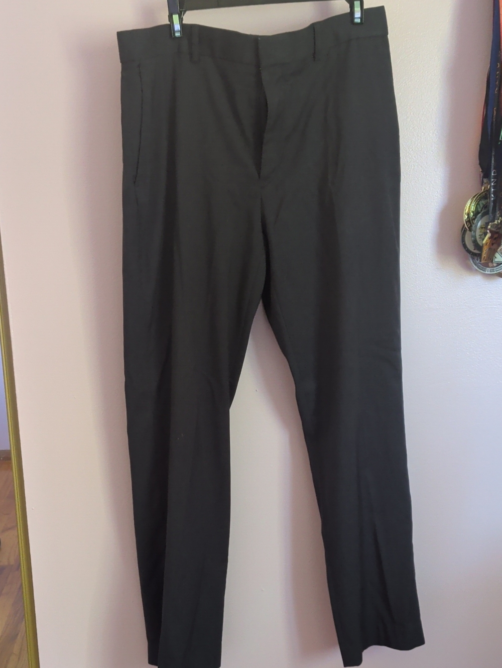Apt. 9 Black Men's Dress Pants - Straight Leg